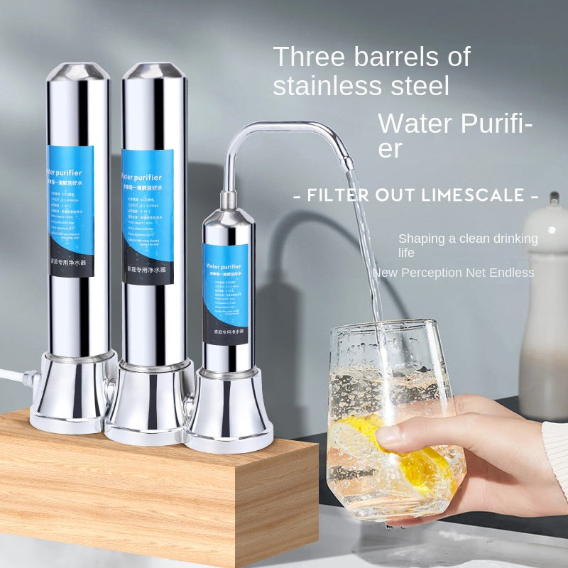 Kitchen Water Filter Front Faucet Desktop Water Purifier