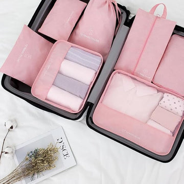 7Pcs Packing Clothes Suitcase Storage Bag Organizer for Travel