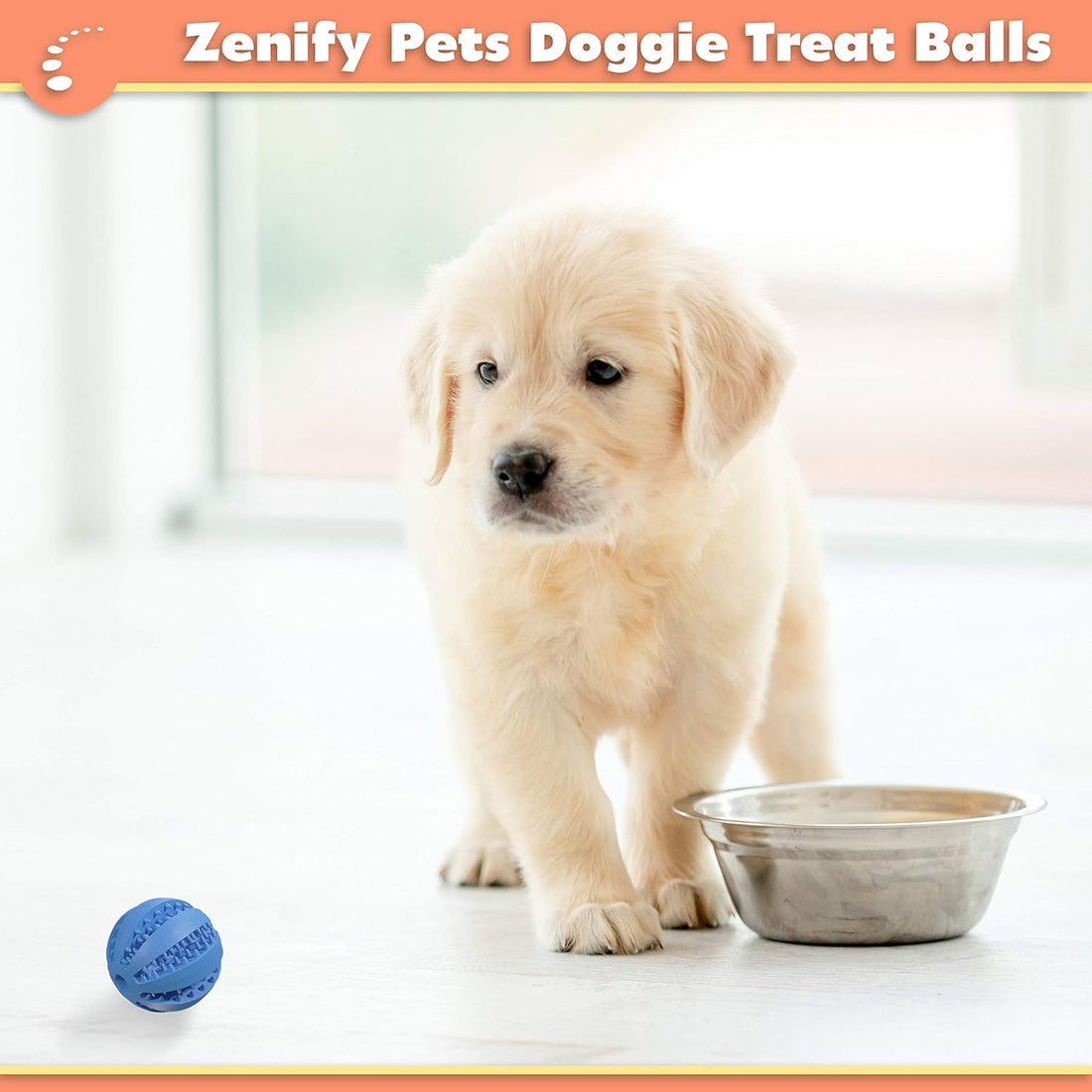 Puppy Rubber Ball Toys