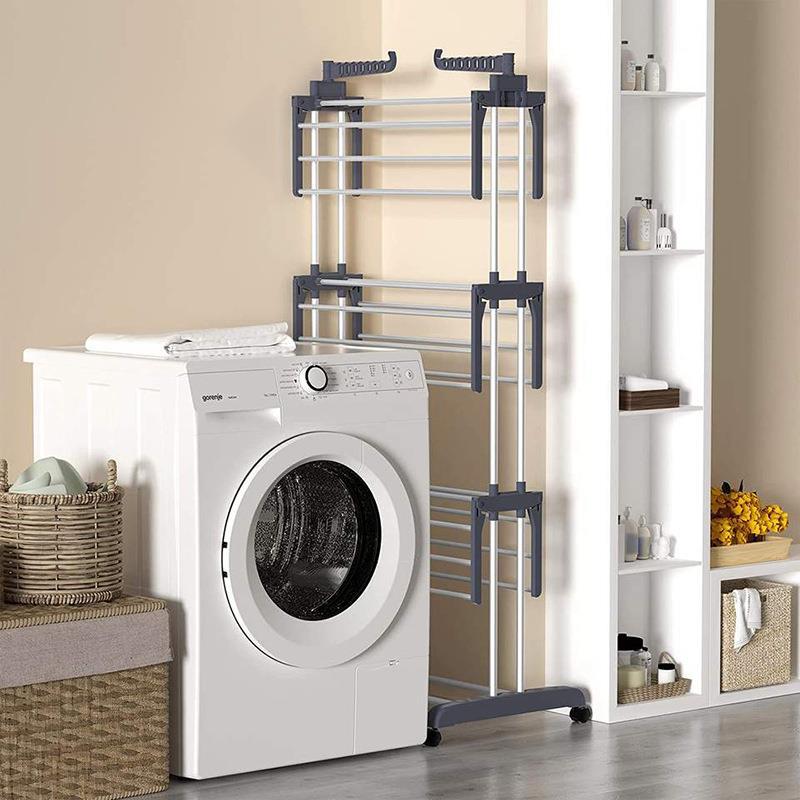 4 Tier Foldable Clothes Airer